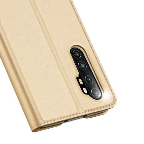 Чохол-книжка DUX DUCIS Skin Pro Series на Xiaomi Mi Note 10 Lite - золотий