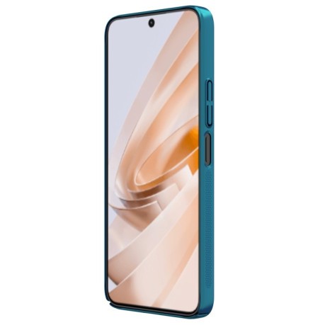 Чохол NILLKIN Frosted Shield Concave-convex на Xiaomi Poco M6 4G - синій