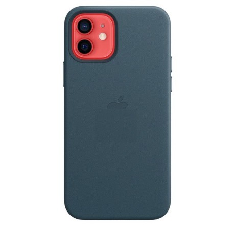 Шкіряний Чохол Leather Case Baltic Blue для iPhone 12 | 12 Pro (без MagSafe)