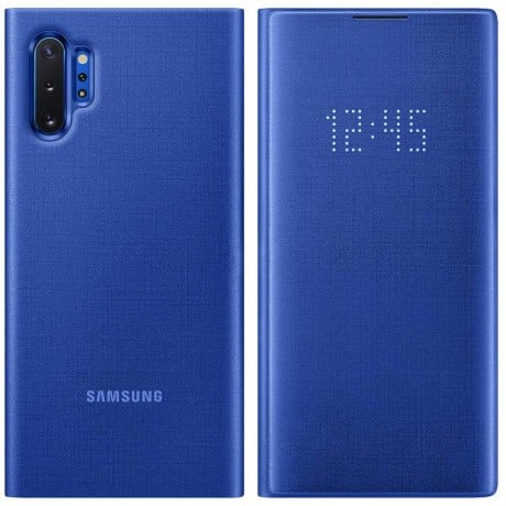 Оригінальний чохол-книжка LED View Cover для Samsung Galaxy Note 10+Plus (N975) EF-NN975PSEGRU - blue