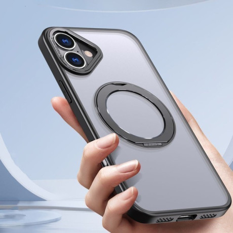 Чехол Tech-Protect MagRing MagSafe Case with Stand для iPhone 16e - Black