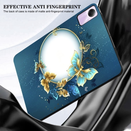 Чохол Color Painting Pattern Smart для Redmi Pad SE 8.7 4G - Butterfly Circle