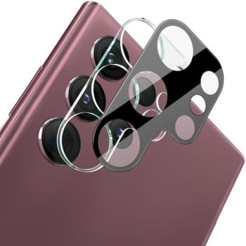 Захисне скло на камеру imak High Definition для Samsung Galaxy S23 Ultra 5G - чорне