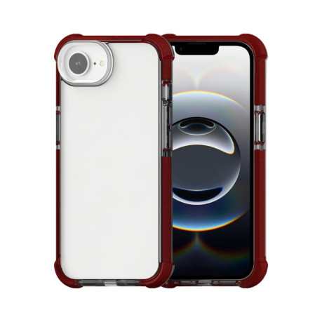 Чохол Acrylic + TPU Transparent для iPhone 16e - коричневий