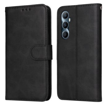 Чохол- книжка Classic Calf Texture Flip Leather для Realme C65 4G - чорний