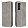 Чохол-книжка Retro Lambskin Texture для Samsung Galaxy S24+ 5G - сірий