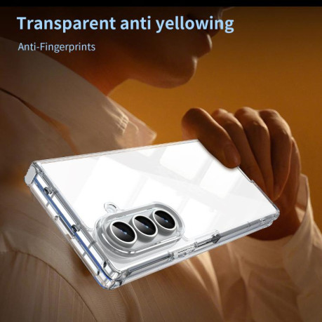 Чохол Airbag Magsafe PC Hybrid TPU для Samsung Galaxy Fold 7 5G - прозорий