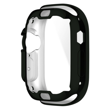 Противоударная накладка Electroplating для Apple Watch Ultra 49mm - темно-зеленая
