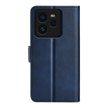 Чехол-книжка Dual-side Magnetic Buckle для Realme GT 7 Pro 5G - синий