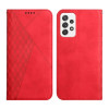 Чехол-книжка Rhombus Skin Feel на Samsung Galaxy A53 5G - красный