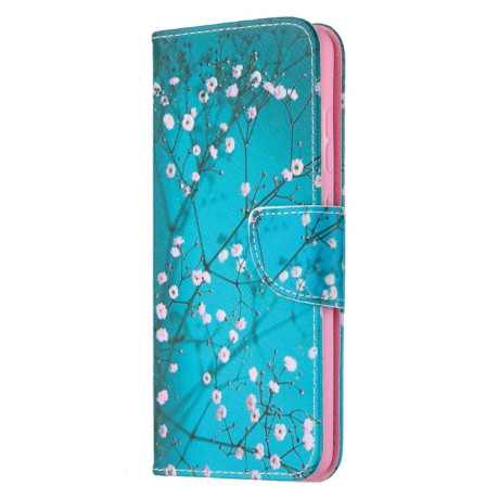 Чехол-книжка Colored Drawing Series на Samsung Galaxy A52/A52s - Plum Blossom