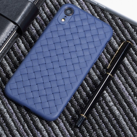 Чехол Benks  Knitting Leather Surface Case на iPhone XR  синий