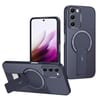 Противоударный чехол Carbon Fiber Texture (MagSafe) для Xiaomi Redmi 15 5G / 4G EU 171mm — синий