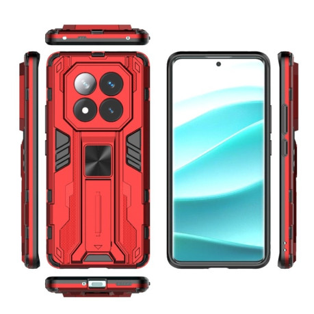 Протиударний чохол Supersonic для Xiaomi Redmi Note 14 Pro+ 5G - червоний