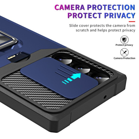 Протиударний чохол Sliding Camera Design для Samsung Galaxy S23 Ultra 5G - синій