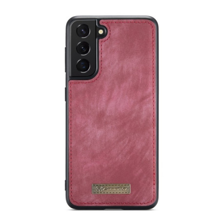 Чехол-кошелек CaseMe 008 Series Zipper Style на Samsung Galaxy S21- красный