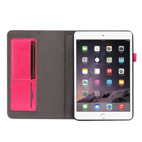 Чехол-книжка Business для iPad mini 6 - пурпурно-красный