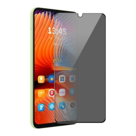 Защитное стекло ENKAY 28 Degree Privacy Screen для Xiaomi Redmi 14C/Poco C75 - черное