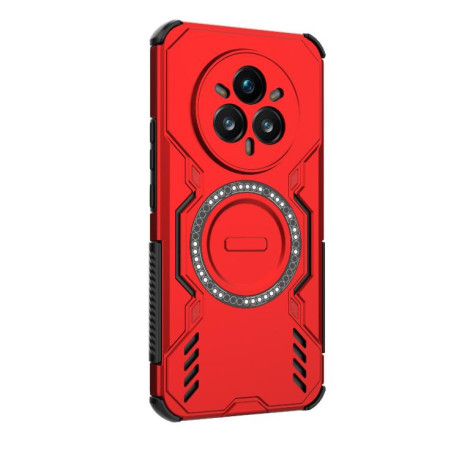 Протиударний чохол Armor Magnetic Ring для Realme 14 Pro+ 5G - червоний