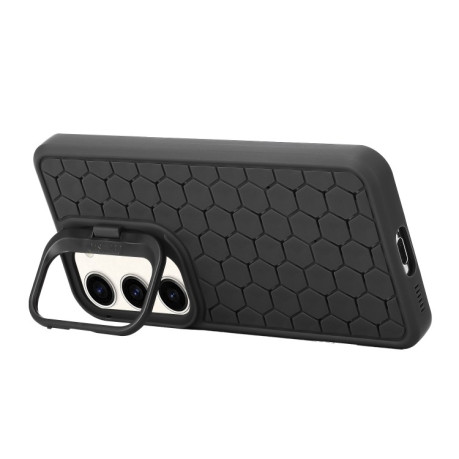 Противоударный чехол Honeycomb Radiating Holder TPU для Samsung Galaxy A35 5G - черный