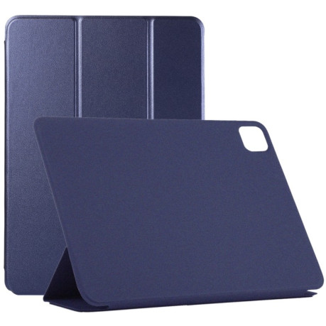 Магнитный чехол-книжка Non-buckle Double-sided Magnetic Flip Leather  для iPad Air 13 2024 / Pro 12.9 2020 - синий