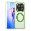 Протиударний чохол MagSafe Holder PC Hybrid для Xiaomi Redmi Note 14 Pro+ 5G - зелений