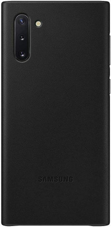 Оригинальный чехол Samsung Leather Cover для Samsung Galaxy Note 10 black