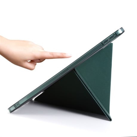 Чохол-книжка Multi-folding для iPad Air 13 (2024)/Pro 12.9 (2022)/Pro 12.9 (2021) - зелений
