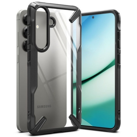Оригинальный чехол Ringke Fusion X Design durable для Samsung Galaxy S25 - Black