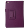 Чохол-книжка Litchi Texture для iPad Pro 12.9 - фіолетовий
