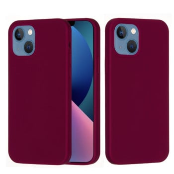 Силіконовий чохол Solid Color для iPhone 14 Plus - фіолетовий