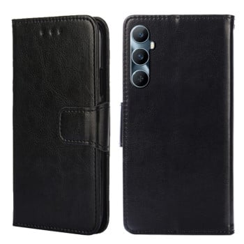 Чохол-книга Crystal Texture для Realme C65 4G - чорний