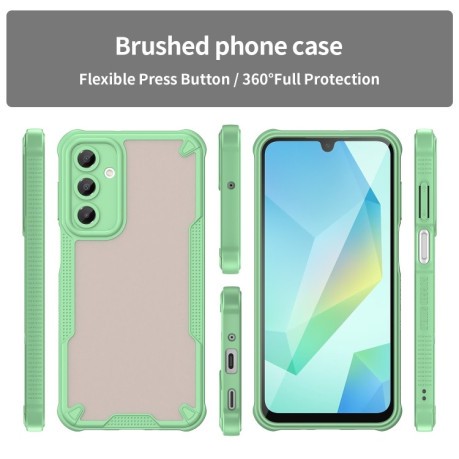 Протиударний чохол Armor Glaze PC Hybrid  для Samsung Galaxy A26 5G - зелений
