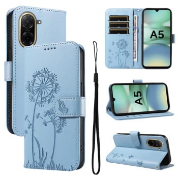 Чехол-книжка Dandelion Embossed Pattern Flip Leather для Redmi A5 4G 173.3mm Global - голубой
