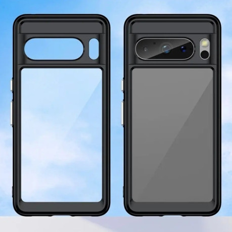 Протиударний чохол Colorful Acrylic Series для Google Pixel 8 Pro - чорний