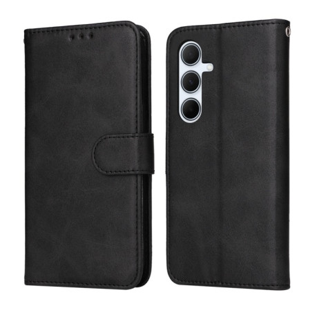Чехол-книжка Classic Calf Texture для Samsung Galaxy A36 5G - черный