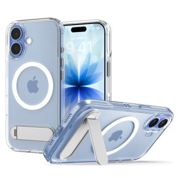 Оригінальний чохол Spigen Ultra Hybrid &quot;S&quot; MagSafe на iPhone 17 - Clear and White