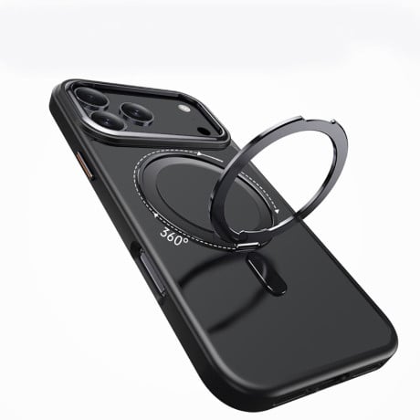 Чохол Tech-Protect MagRing MagSafe Case with Stand на iPhone 17 Pro - Matte Black