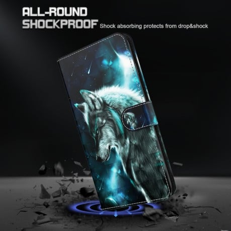 Чохол-книжка 3D Painting для Google Pixel 8 Pro - Wolf