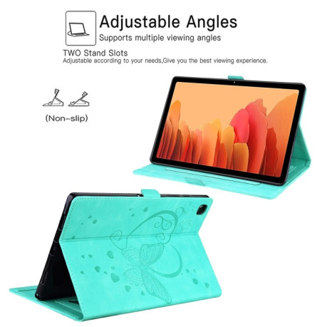 Чохол-книжка Love Butterfly Pattern для Xiaomi Pad 5/5 Pro - світло-зелений