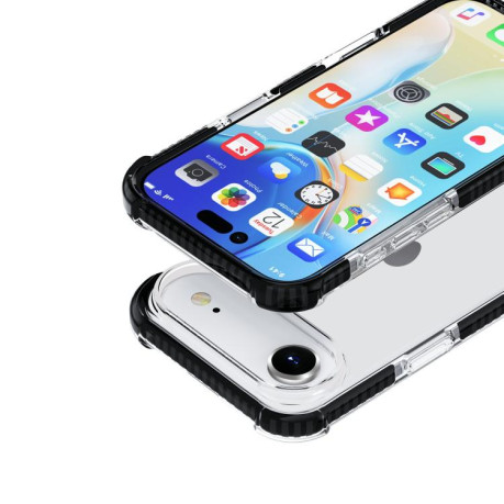 Противоударный акриловый чехол Four-corner на iPhone Air - черный