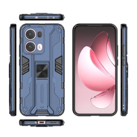 Противоударный чехол Supersonic для OPPO Reno13 Pro 5G Global - синий
