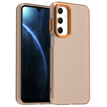 Чехол Candy Series гибрид с усиленными бортиками на Samsung Galaxy A16 5G - оранжевый