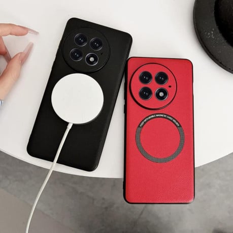 Противоударный чехол MagSafe Magnetic на OnePlus 13 - белый