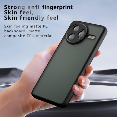 Ударозахисний чохол Armor Precise Hole гібрид на Xiaomi Redmi K80 / Xiaomi Poco F7 Pro — прозорий
