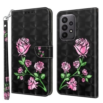 Чохол-книга 3D Painting для Samsung Galaxy A25 5G - Rose
