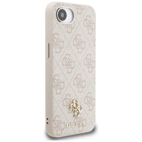 Оригинальный чехол Guess 4G Small 4G and Classic MagSafe iPhone 16e - Pink