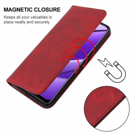 Чохол-книжка Magnetic Closure для Realme 11 4G Global - червоний
