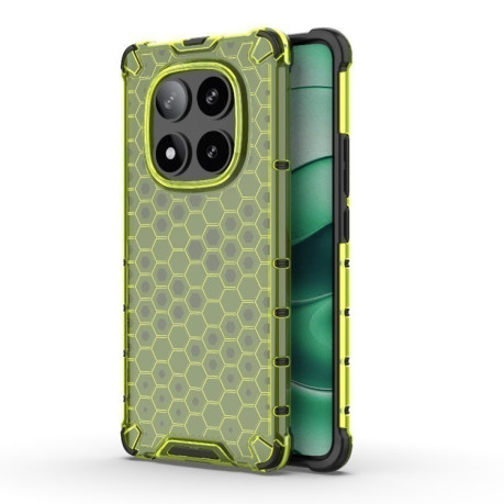 Протиударний чохол Honeycomb на Xiaomi Redmi Note 14 Pro 5G/Poco X7 - зелений