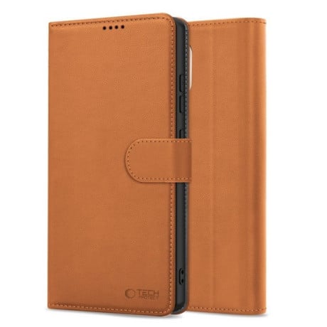 Чехол-книжка Tech-Protect Wallet для iPhone 16e - Brown